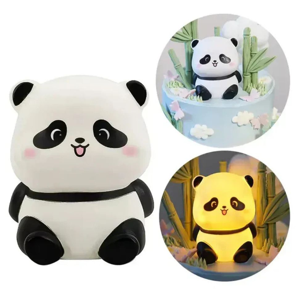 Cute Panda With LED Light